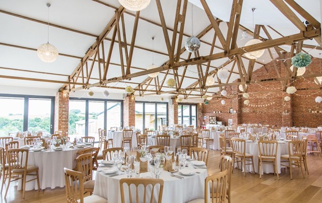 Amplifying Views for this Modern Barn Wedding Venue in Cornwall