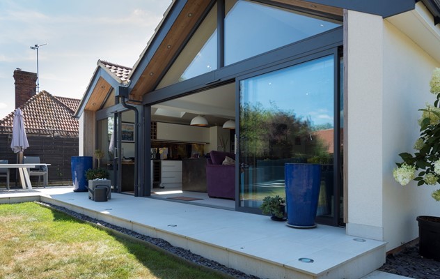 A seamless transition from inside to out with Origin’s Patio Door Sliders