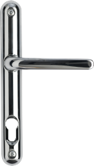 Chrome aluminium lever handle