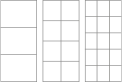 Glazing bars configuration