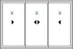 XXX (3 sliding)